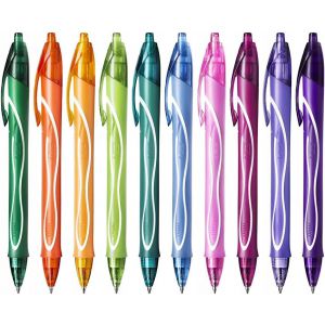 Długopis Bic Gelocity Dry 0.7mm szybkoschnący dla leworęcznych, Mix kol